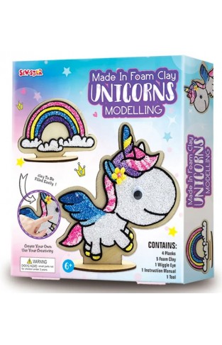 Foam Clay-Unicorn Kit Arts  20-M013